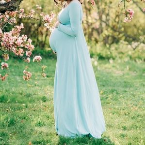 Pink Blush Maternity Dress